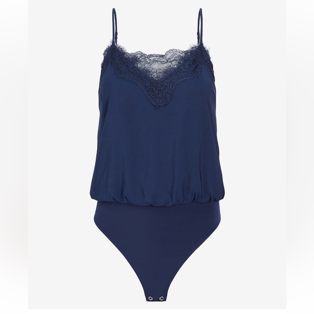 Lace Cami Bodysuit NWT